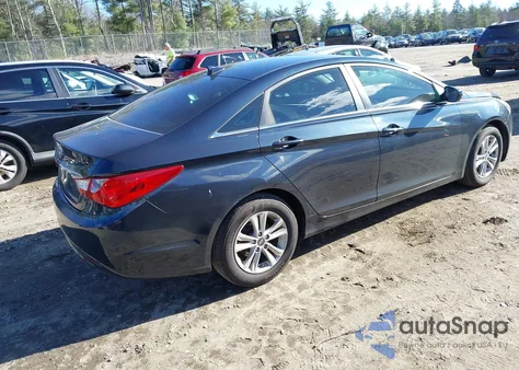 2013 Hyundai Sonata Gls from USA, damaged, VIN 5NPEB4AC7DH769796